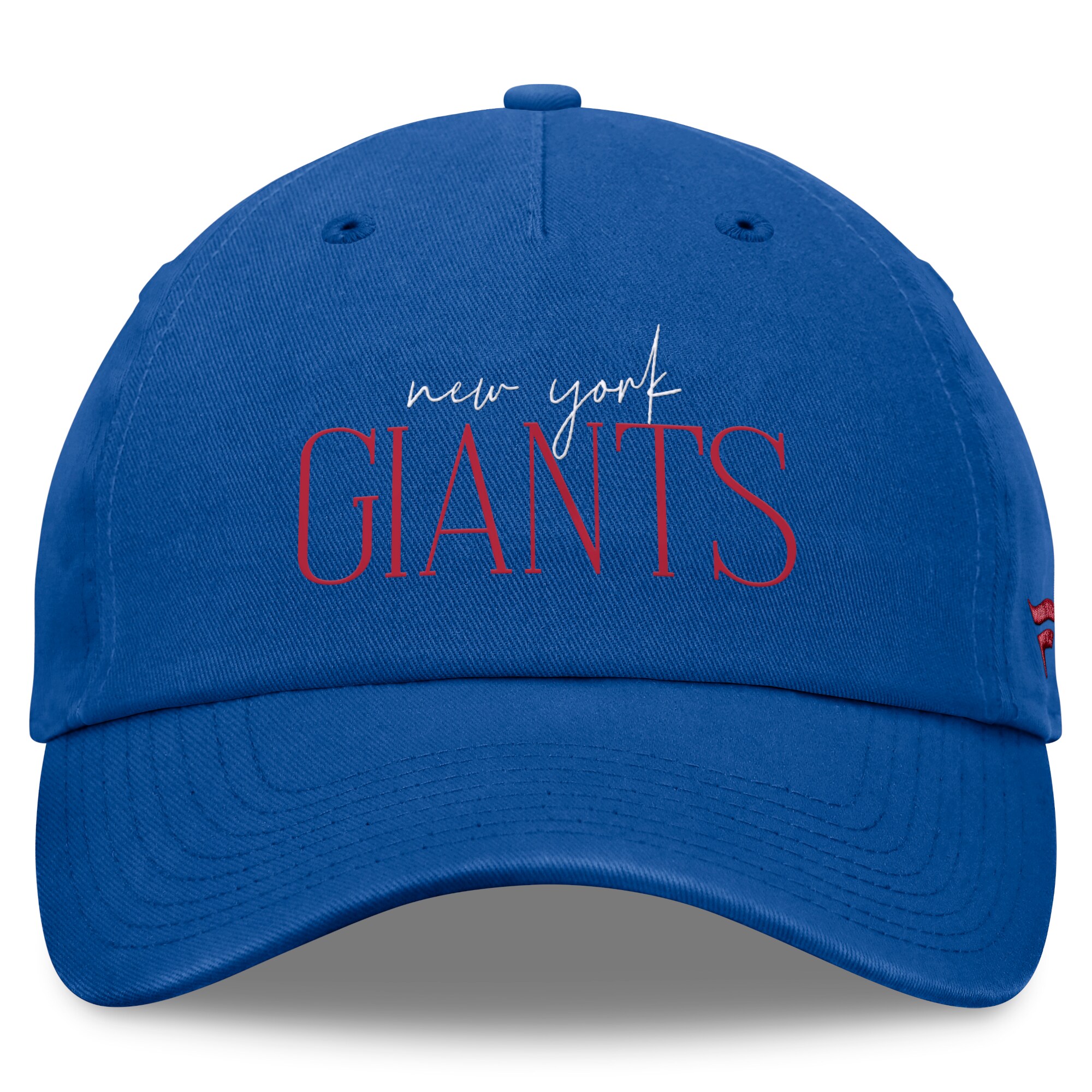 New York Giants womens fanatics royal new york giants review unstructured adjustable hat | Giants Shop