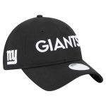 New York Giants womens new era black new york giants cece 9twenty adjustable hat | Giants Shop