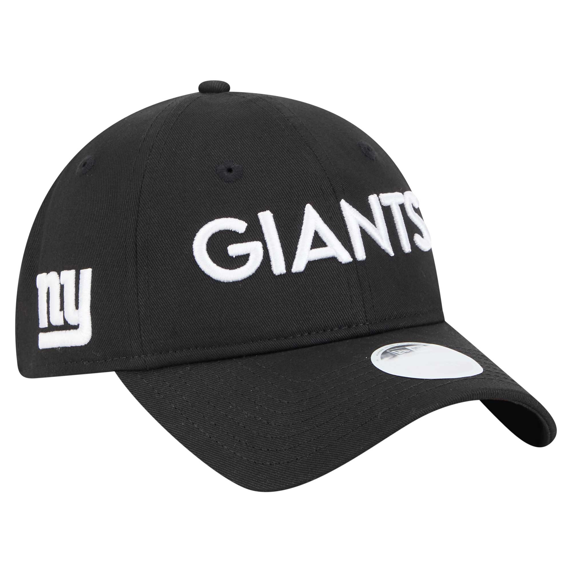 New York Giants womens new era black new york giants cece 9twenty adjustable hat | Giants Shop