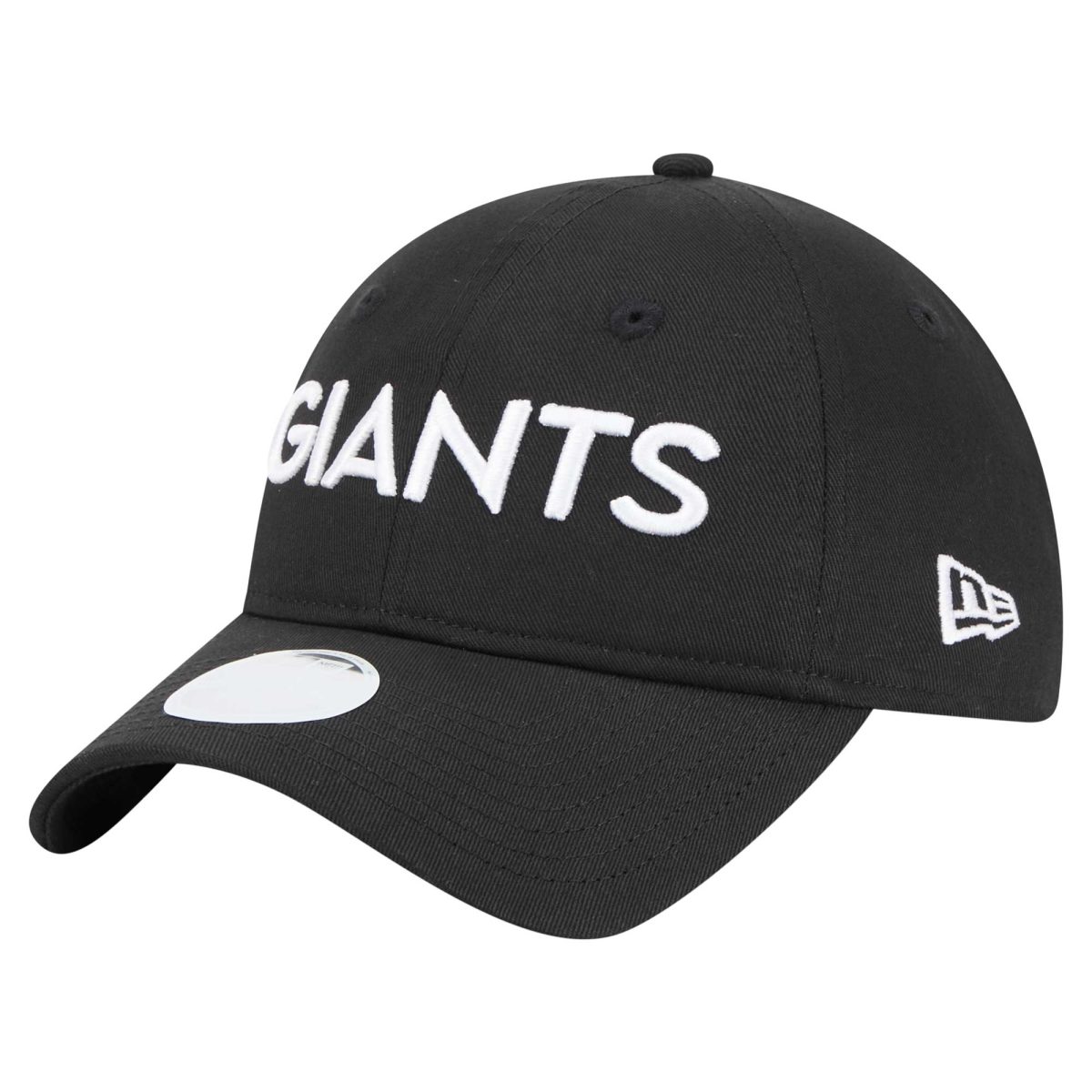 New York Giants womens new era black new york giants cece 9twenty adjustable hat | Giants Shop