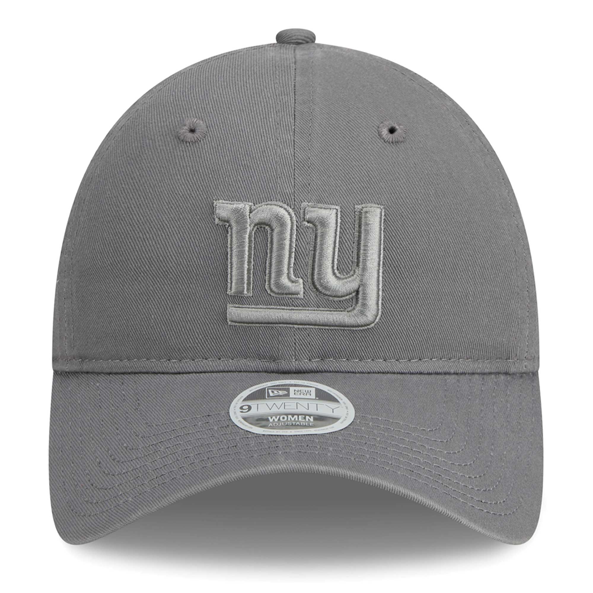 New York Giants womens new era gray new york giants color pack 9twenty adjustable hat | Giants Shop