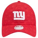 New York Giants womens new era red new york giants smiley 9twenty adjustable hat | Giants Shop