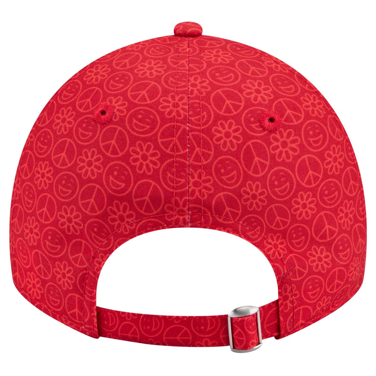 New York Giants womens new era red new york giants smiley 9twenty adjustable hat | Giants Shop