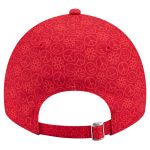 New York Giants womens new era red new york giants smiley 9twenty adjustable hat | Giants Shop