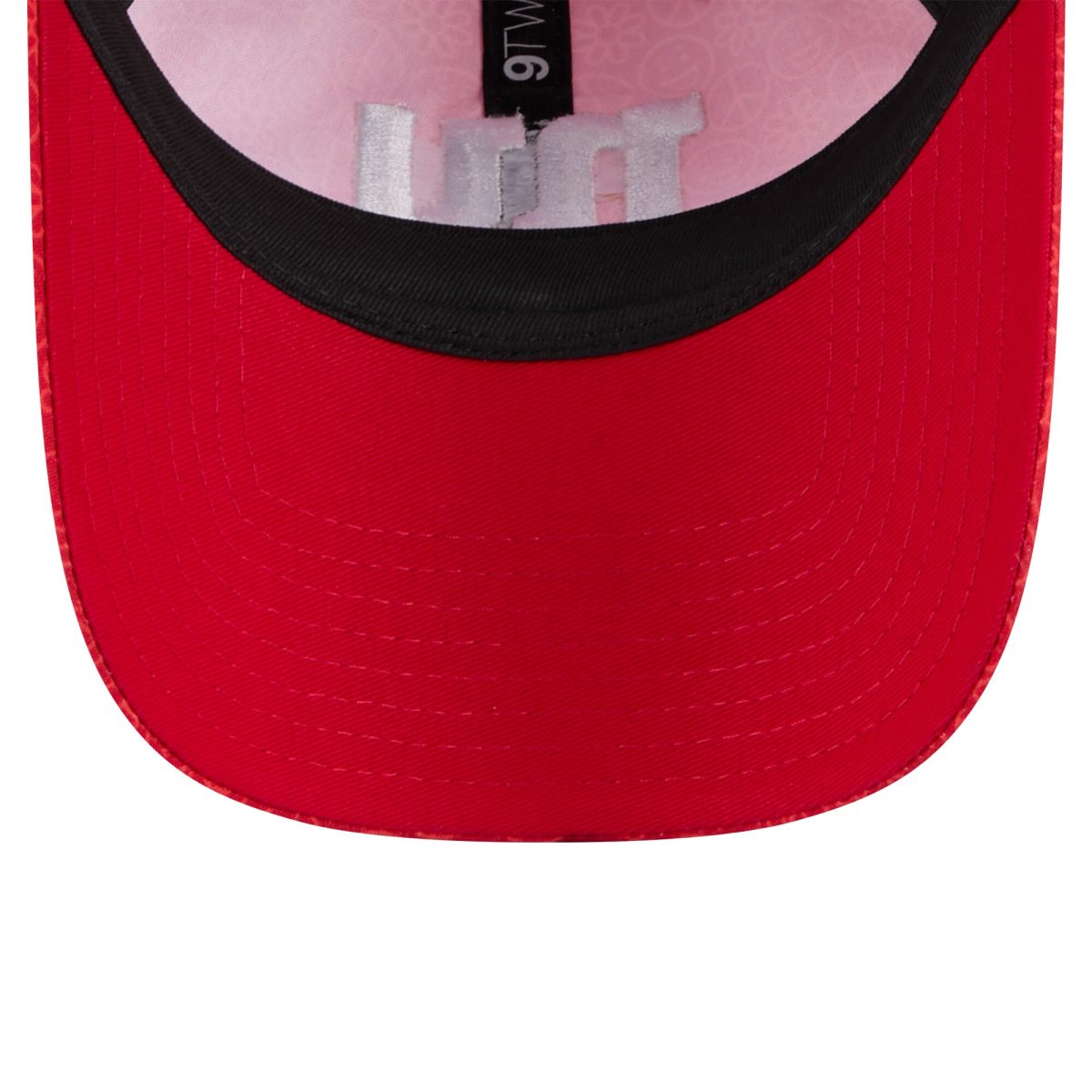 New York Giants womens new era red new york giants smiley 9twenty adjustable hat | Giants Shop