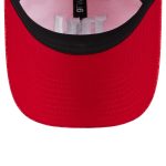 New York Giants womens new era red new york giants smiley 9twenty adjustable hat | Giants Shop