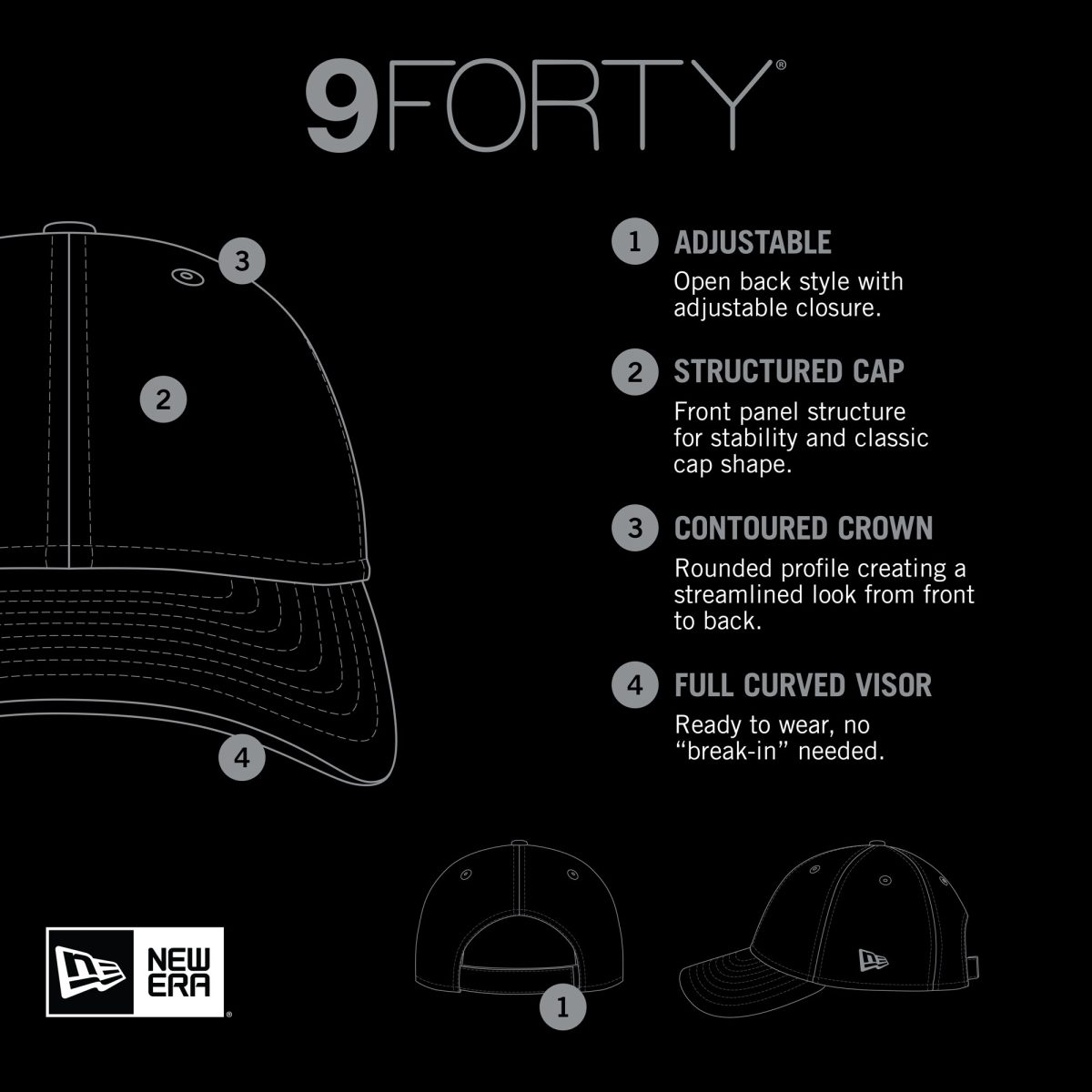 New York Giants womens new era royal new york giants mcgee trucker 9forty adjustable hat | Giants Shop