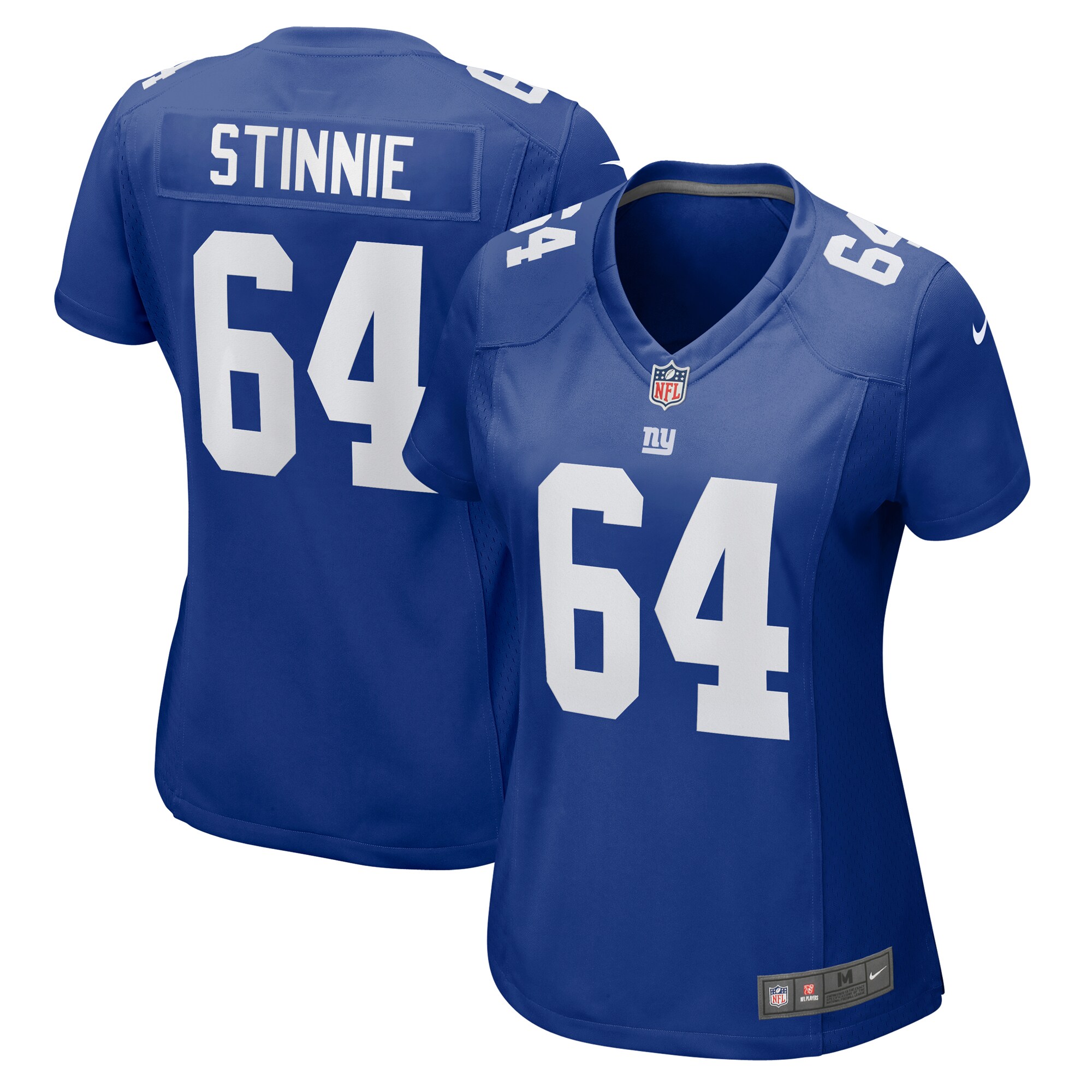 New York Giants womens nike aaron stinnie royal new york giants game jersey | Giants Shop