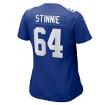 New York Giants womens nike aaron stinnie royal new york giants game jersey | Giants Shop