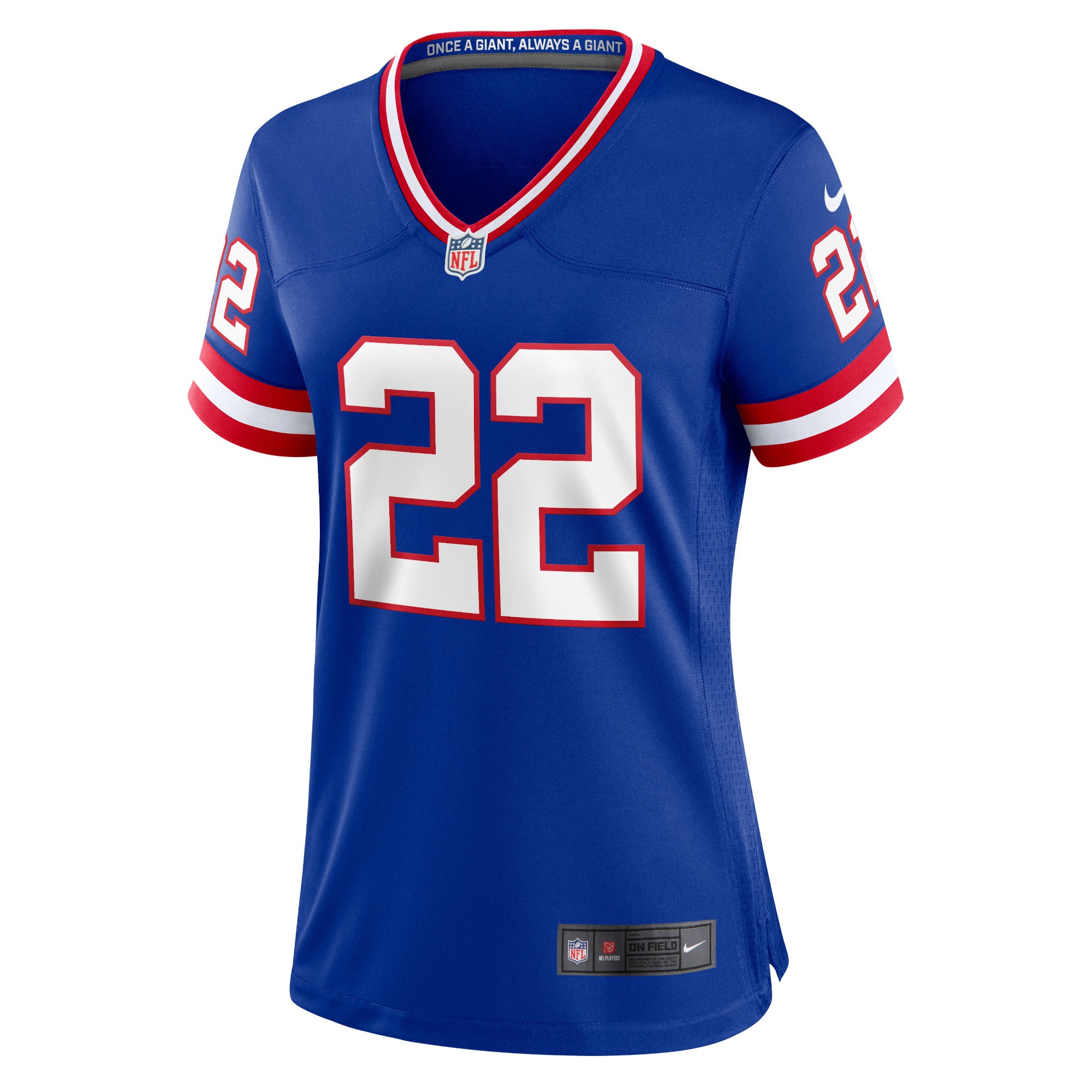 New York Giants womens nike adoree jackson royal new york giants classic player game jersey | Giants Shop