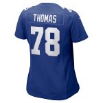 New York Giants womens nike andrew thomas royal new york giants game jersey | Giants Shop