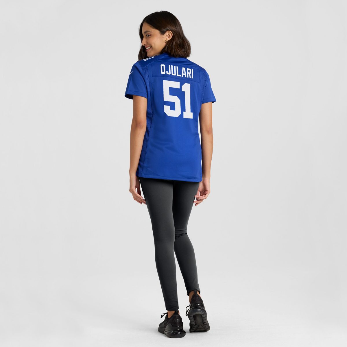 New York Giants womens nike azeez ojulari royal new york giants game player jersey | Giants Shop