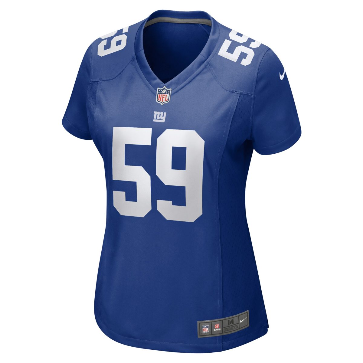 New York Giants womens nike casey kreiter royal new york giants team game jersey | Giants Shop
