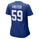 New York Giants womens nike casey kreiter royal new york giants team game jersey | Giants Shop