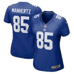 New York Giants womens nike chris manhertz royal new york giants game jersey | Giants Shop