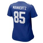 New York Giants womens nike chris manhertz royal new york giants game jersey | Giants Shop