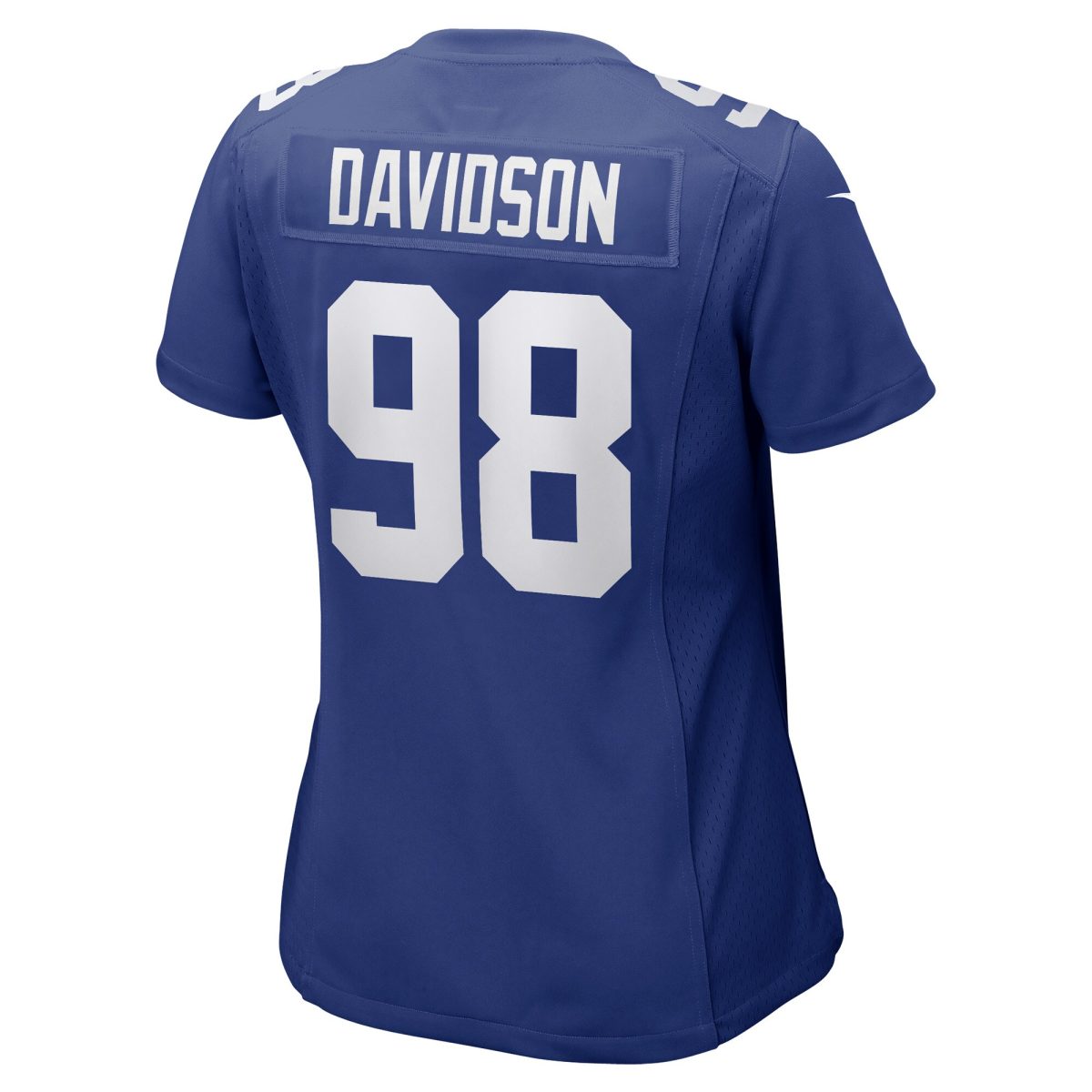 New York Giants womens nike d.j. davidson royal new york giants game player jersey | Giants Shop