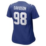 New York Giants womens nike d.j. davidson royal new york giants game player jersey | Giants Shop