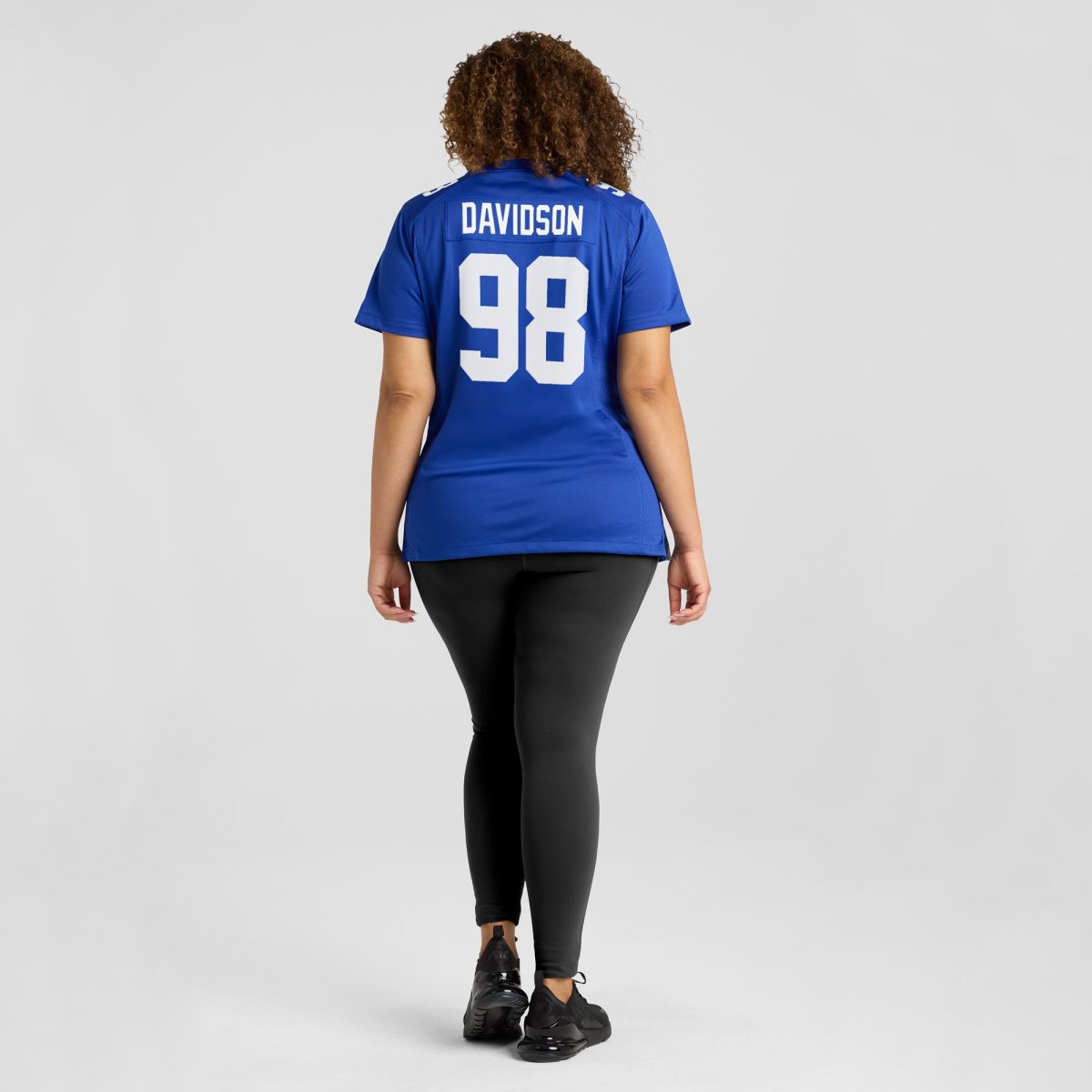 New York Giants womens nike d.j. davidson royal new york giants game player jersey | Giants Shop