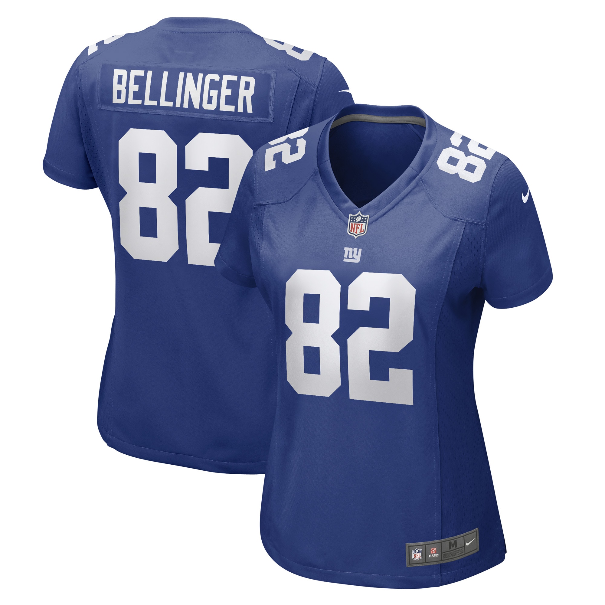 New York Giants womens nike daniel bellinger royal new york giants game player jersey | Giants Shop