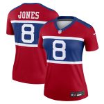 New York Giants womens nike daniel jones red new york giants alternate legend player performance top | Giants Shop