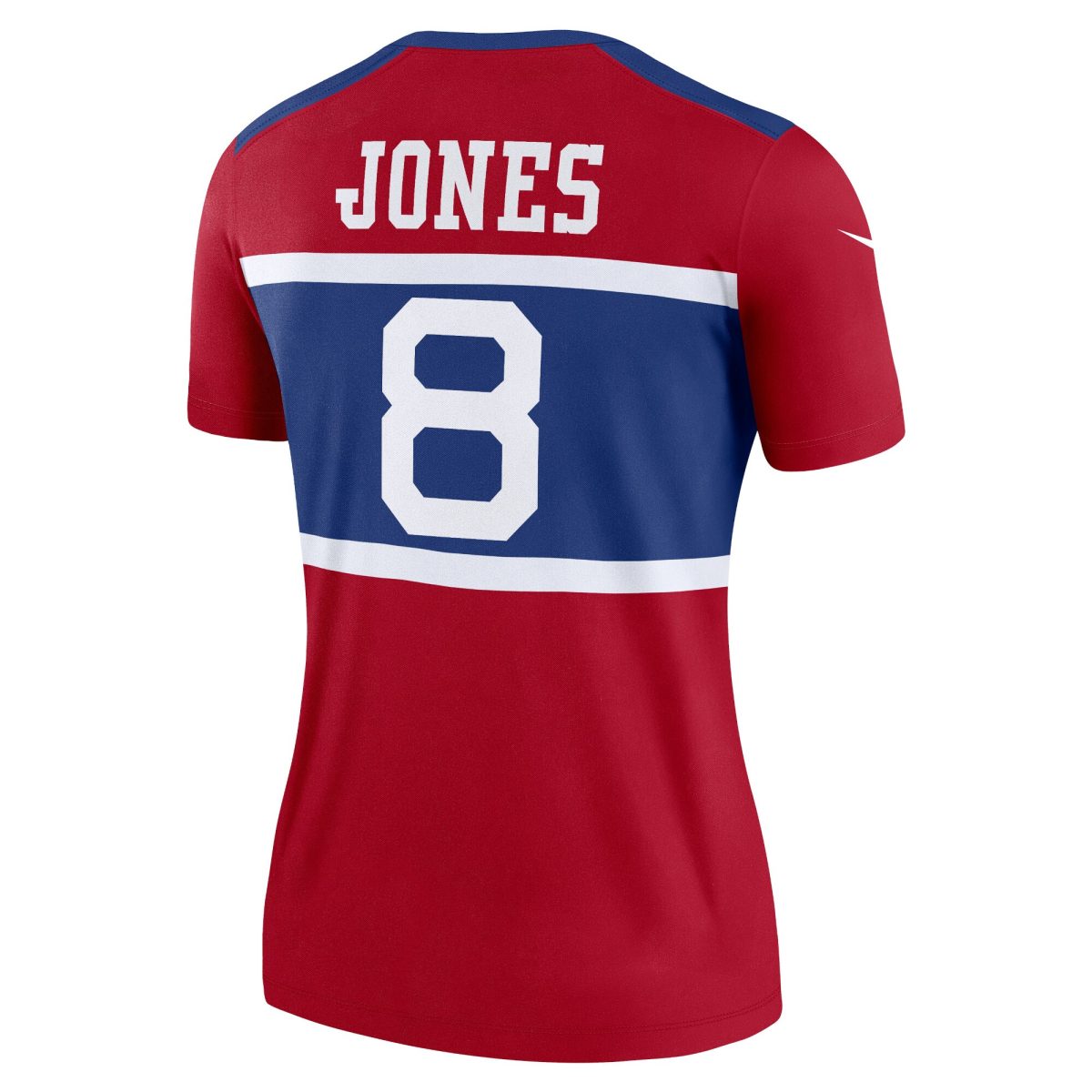 New York Giants womens nike daniel jones red new york giants alternate legend player performance top | Giants Shop