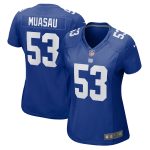 New York Giants womens nike darius muasau royal new york giants game jersey | Giants Shop