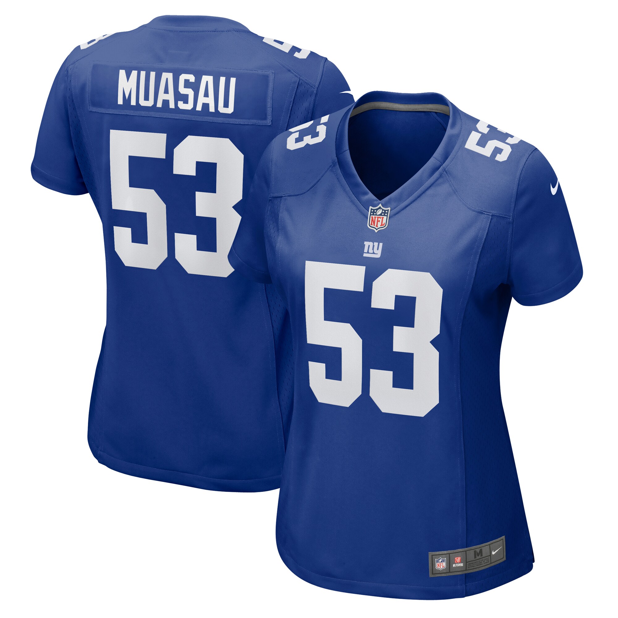 New York Giants womens nike darius muasau royal new york giants game jersey | Giants Shop
