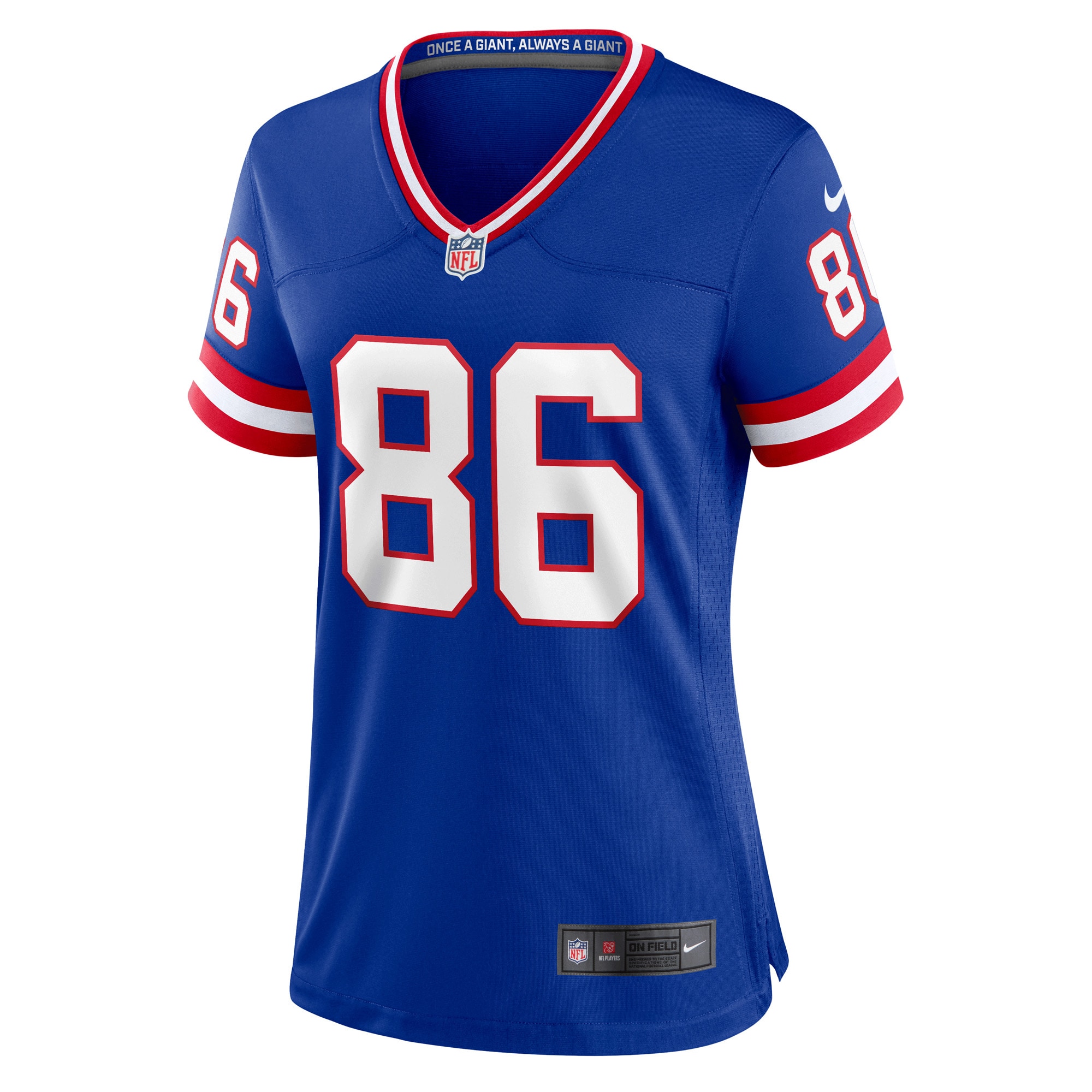 New York Giants womens nike darius slayton royal new york giants classic player game jersey | Giants Shop