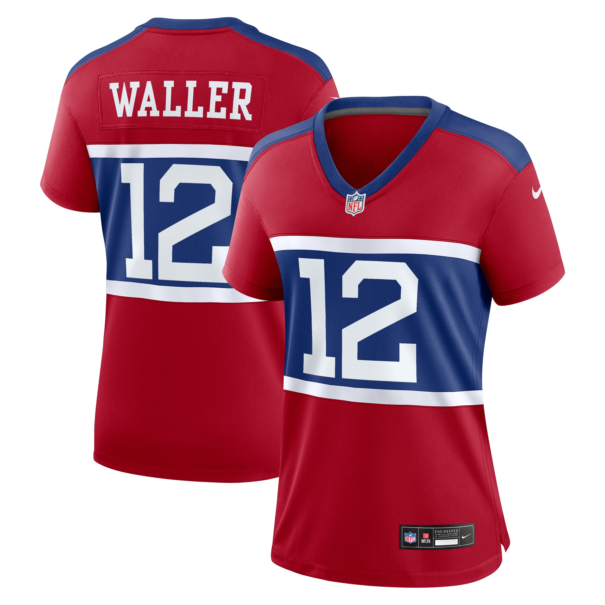 New York Giants womens nike darren waller century red new york giants alternate retired player game jersey | Giants Shop
