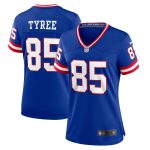 New York Giants womens nike david tyree royal new york giants classic retired player game jersey | Giants Shop