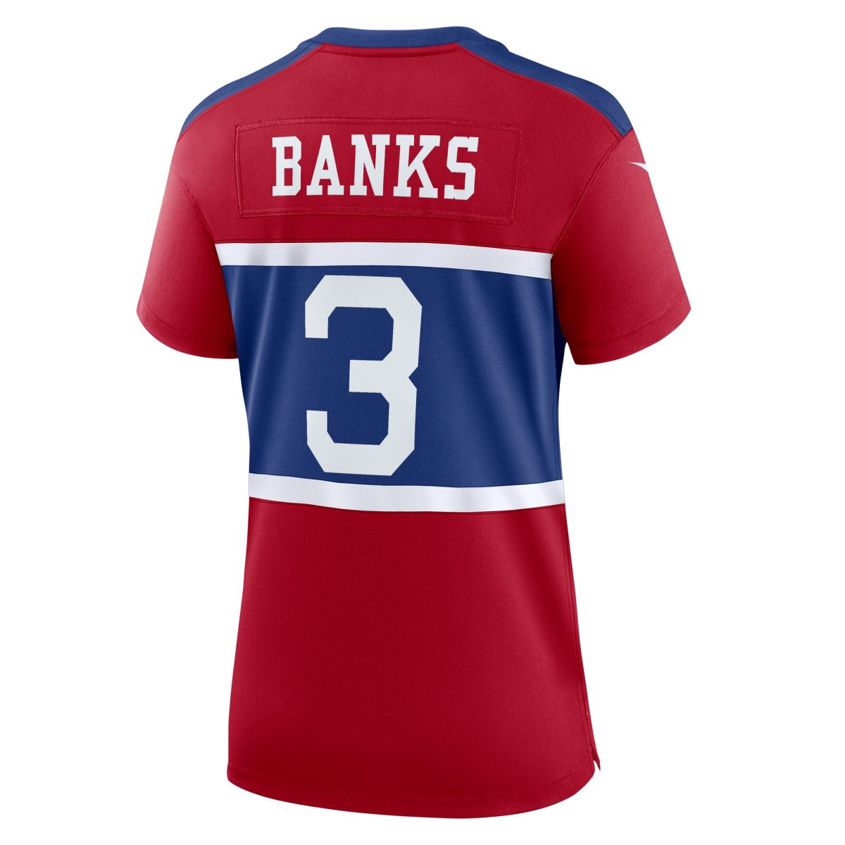 New York Giants womens nike deonte banks century red new york giants alternate player game jersey | Giants Shop