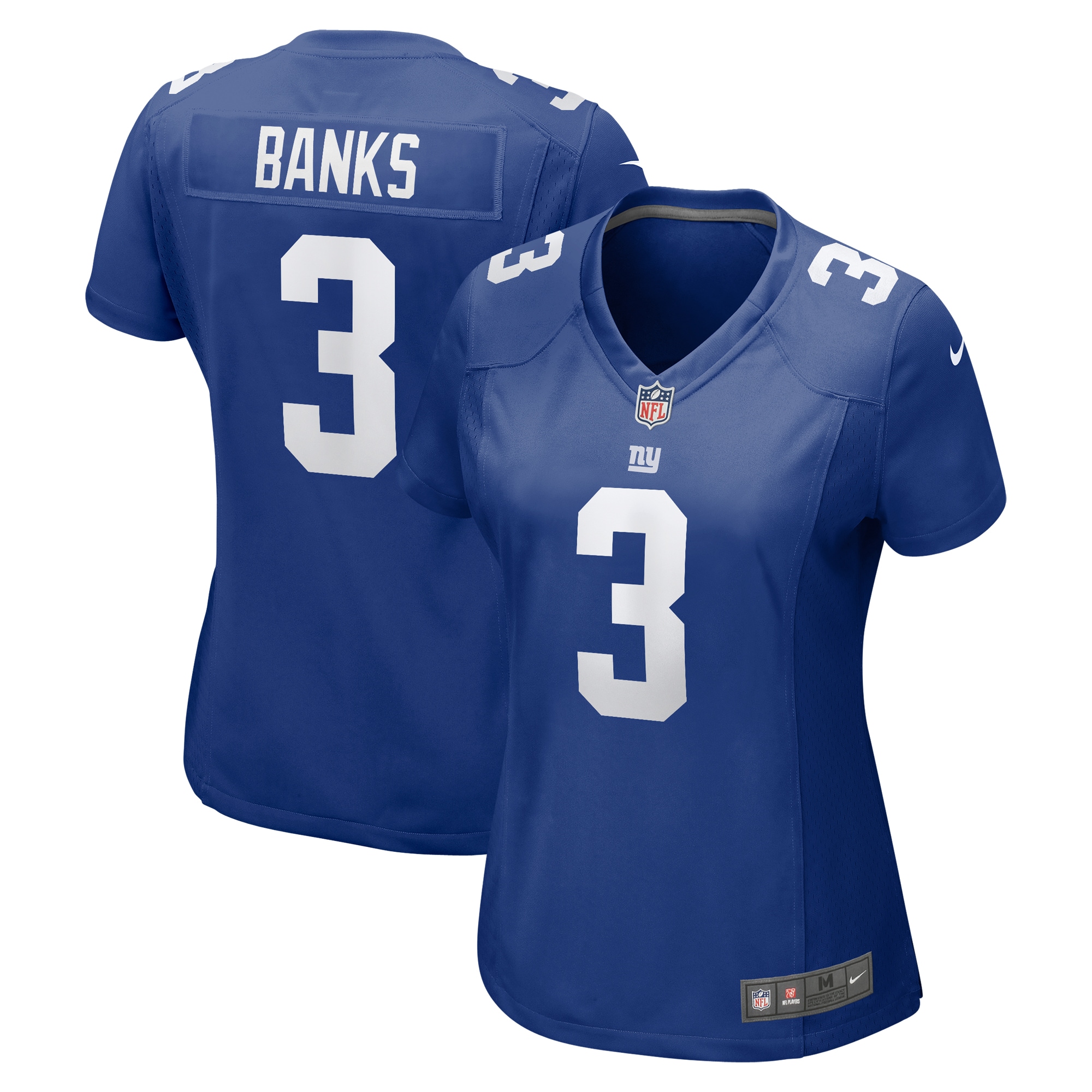 New York Giants womens nike deonte banks royal new york giants game jersey | Giants Shop
