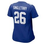 New York Giants womens nike devin singletary royal new york giants game jersey | Giants Shop