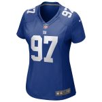 New York Giants womens nike dexter lawrence ii royal new york giants team game player jersey | Giants Shop