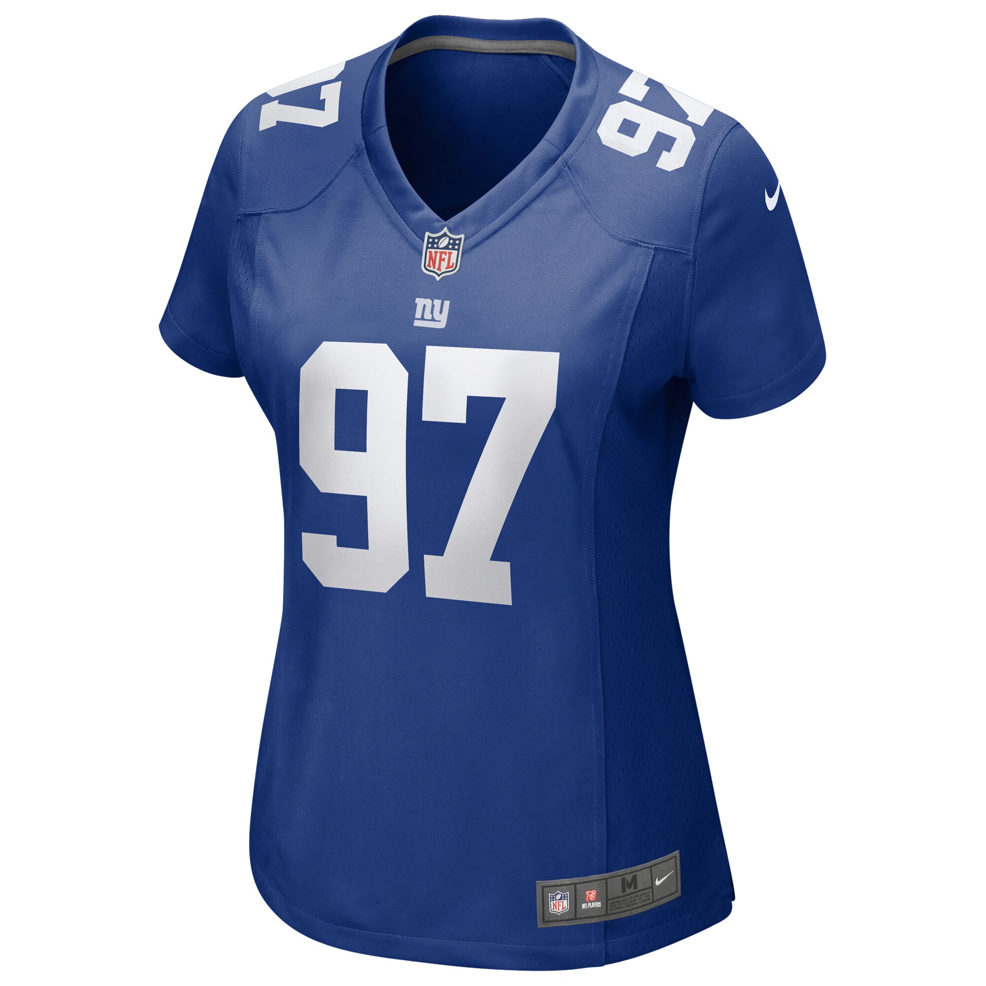 New York Giants womens nike dexter lawrence ii royal new york giants team game player jersey | Giants Shop