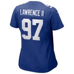 New York Giants womens nike dexter lawrence ii royal new york giants team game player jersey | Giants Shop