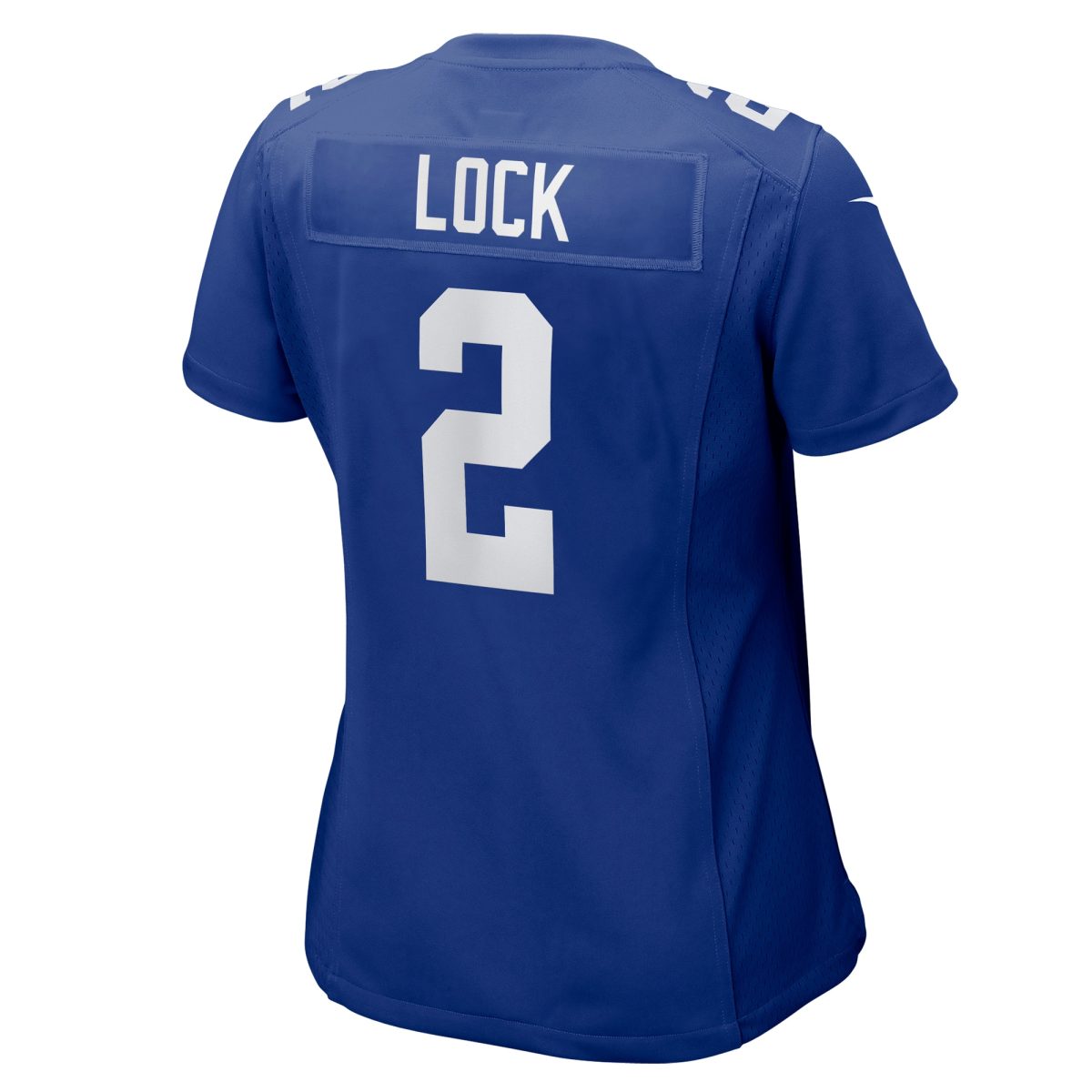 New York Giants womens nike drew lock royal new york giants game jersey | Giants Shop