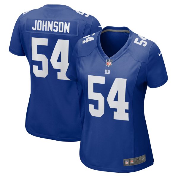 New York Giants womens nike dyontae johnson royal new york giants game jersey | Giants Shop