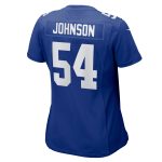 New York Giants womens nike dyontae johnson royal new york giants game jersey | Giants Shop