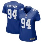 New York Giants womens nike elijah chatman royal new york giants game jersey | Giants Shop