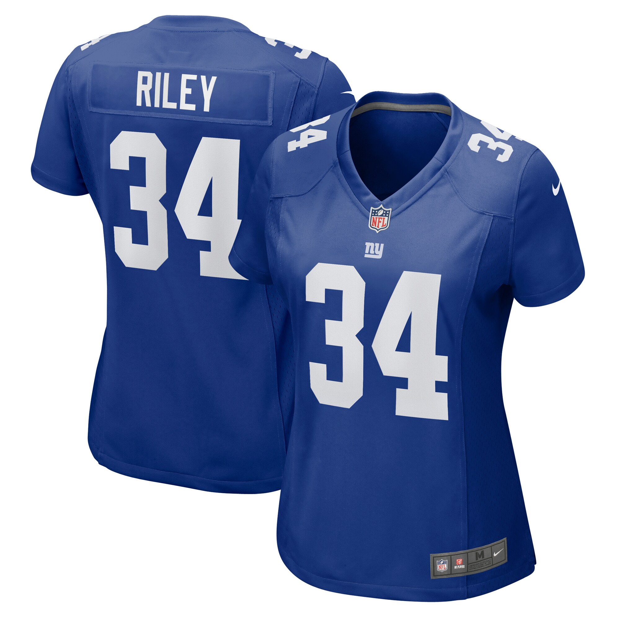 New York Giants womens nike elijah riley royal new york giants game jersey | Giants Shop