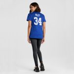 New York Giants womens nike elijah riley royal new york giants game jersey | Giants Shop