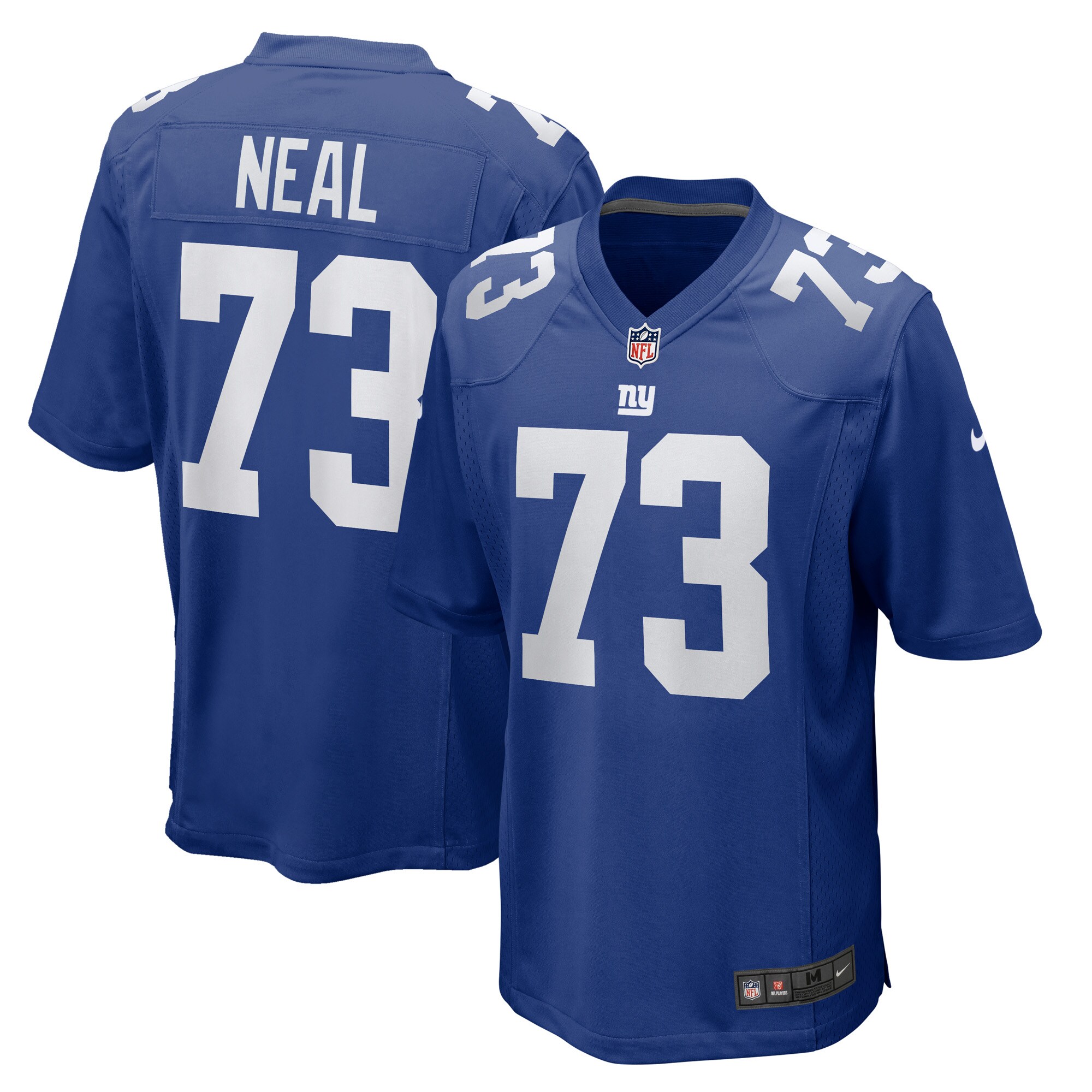 New York Giants womens nike evan neal royal new york giants game player jersey | Giants Shop