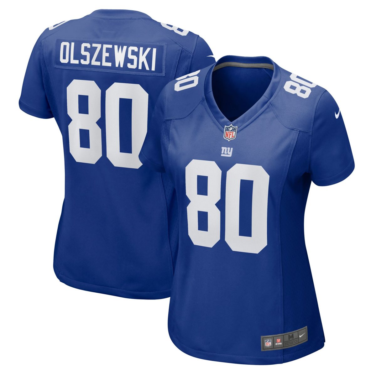 New York Giants womens nike gunner olszewski royal new york giants game jersey | Giants Shop