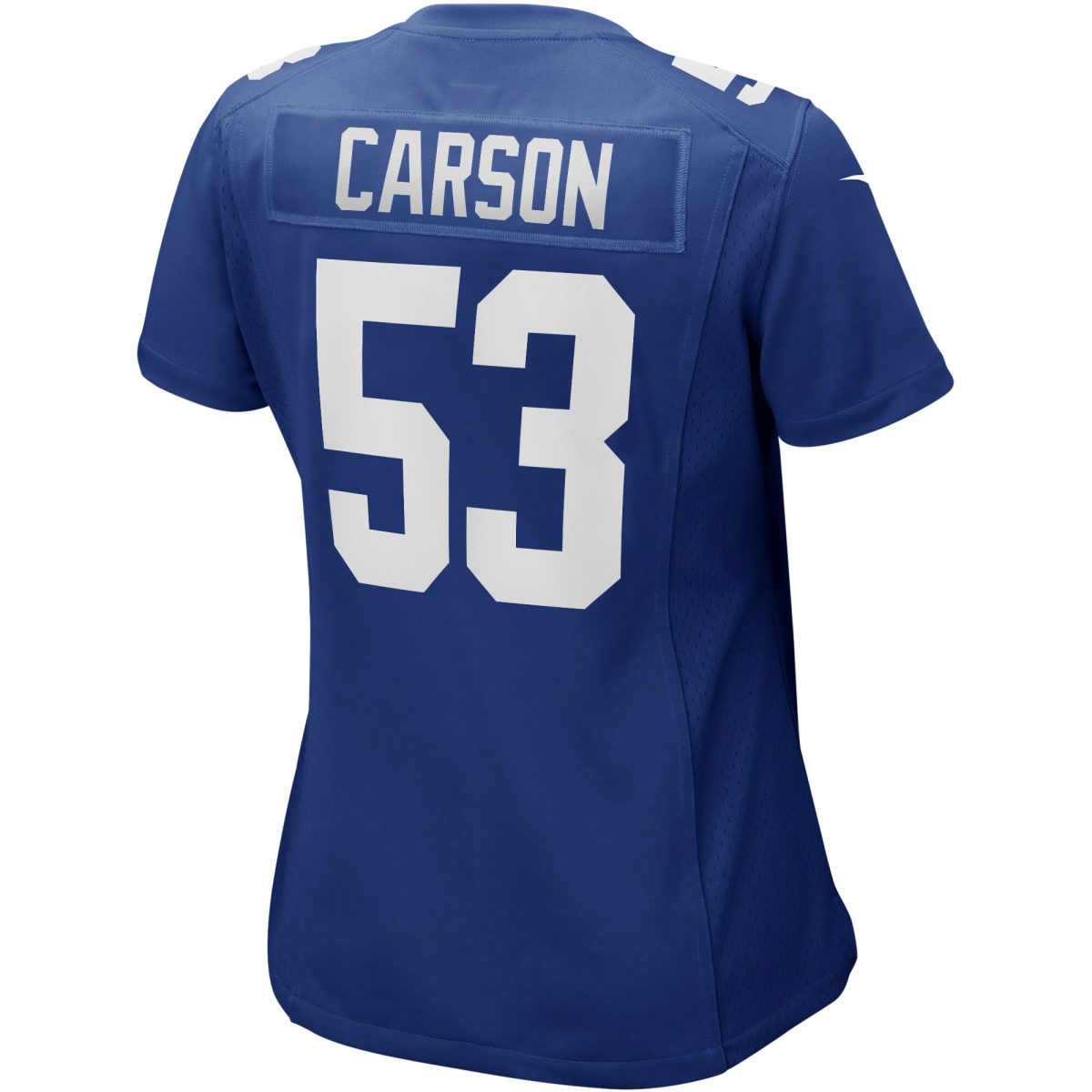 New York Giants womens nike harry carson royal new york giants game retired player jersey | Giants Shop
