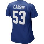 New York Giants womens nike harry carson royal new york giants game retired player jersey | Giants Shop