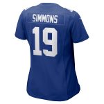 New York Giants womens nike isaiah simmons royal new york giants team game jersey | Giants Shop