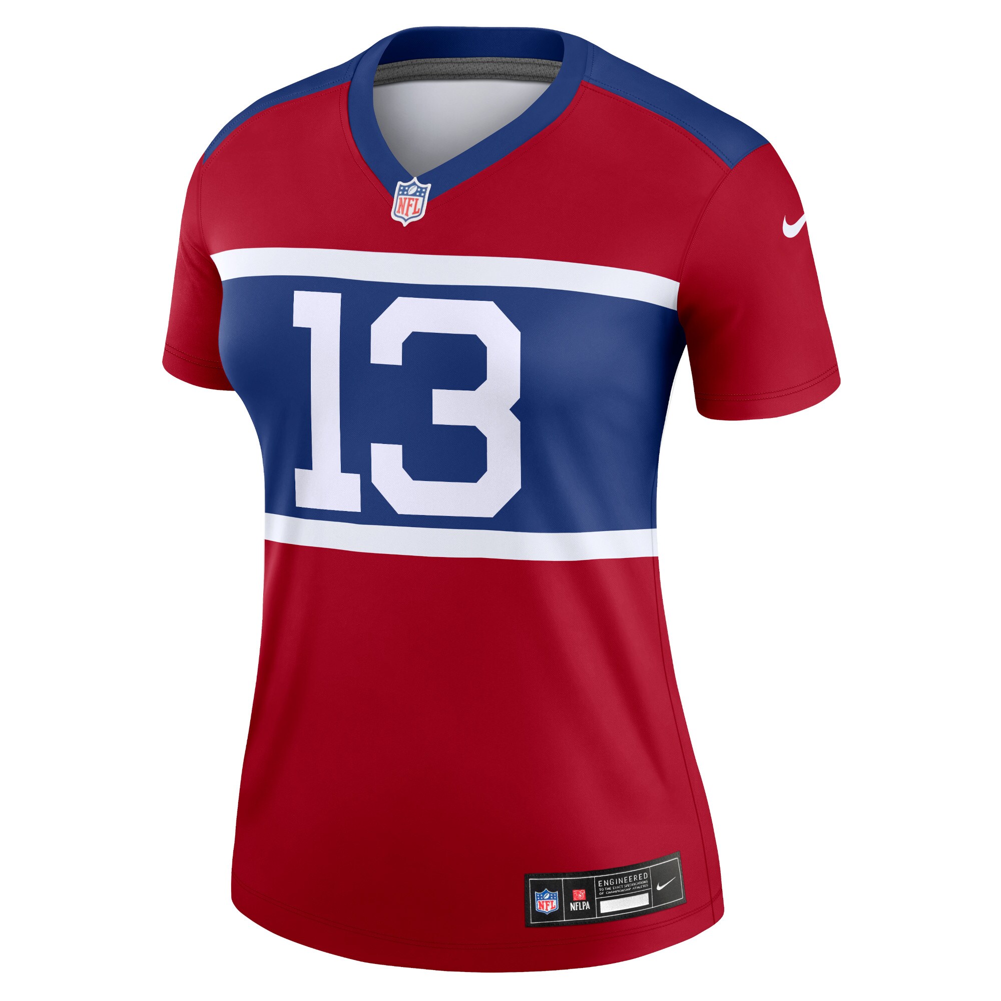 New York Giants womens nike jalin hyatt red new york giants alternate legend player performance top | Giants Shop