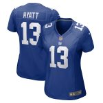 New York Giants womens nike jalin hyatt royal new york giants team game jersey | Giants Shop